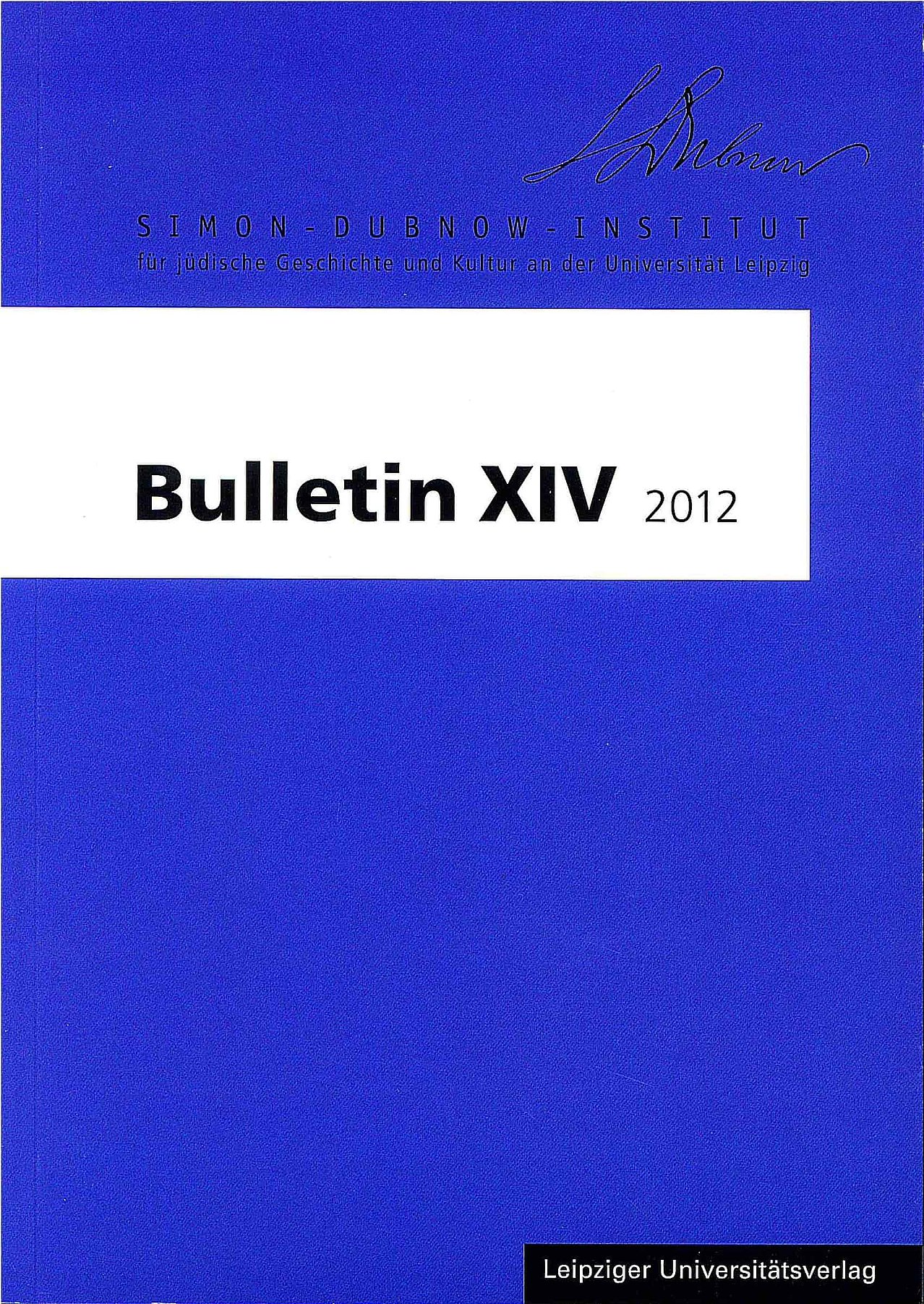 Bulletin, Band 14, 2012