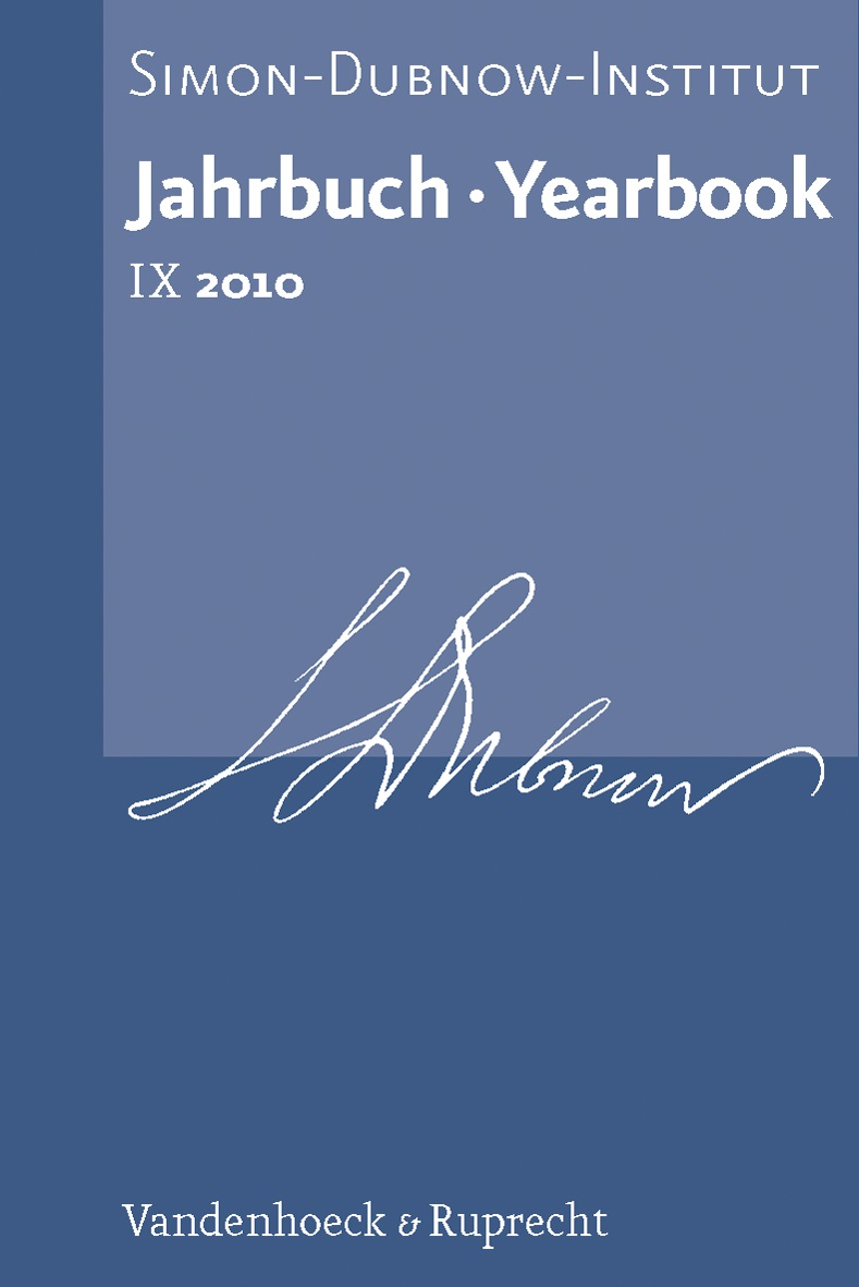 Jahrbuch, Band 9, 2010